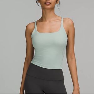 Strappy nulu shelf tank top